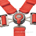 Durable Red New Camlock 2 inch 5 points SFI 16.1 Racing Harness Belt